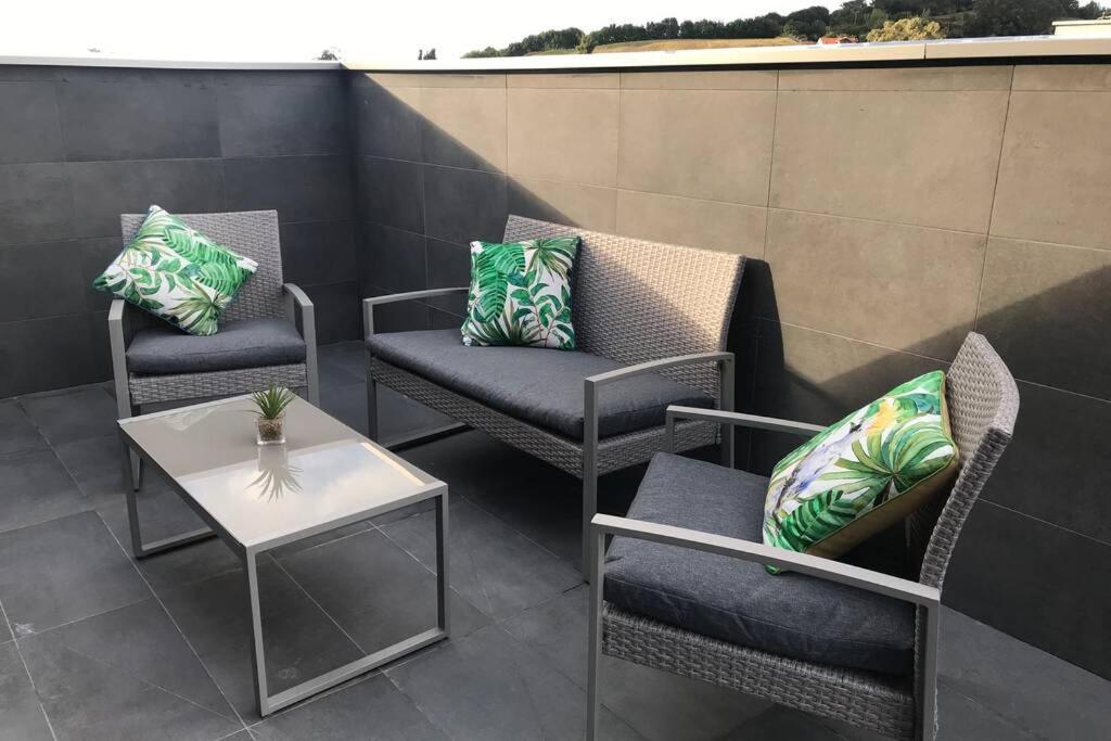 Apartamento Ático Miramar, Luanco Exterior foto