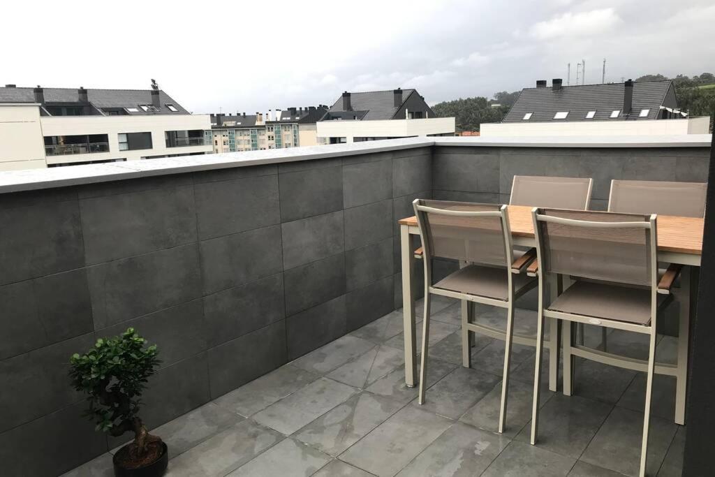 Apartamento Ático Miramar, Luanco Exterior foto
